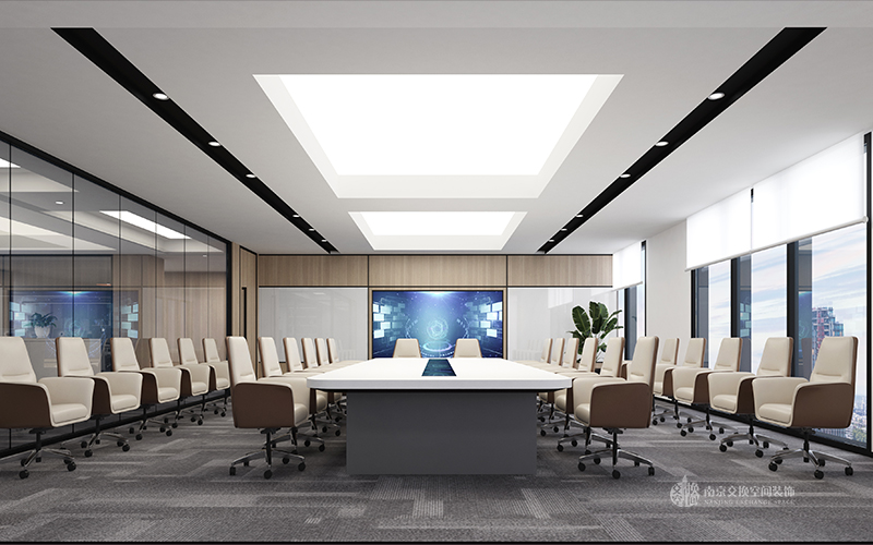 圖科自動化設備1000㎡辦公空間設計裝修